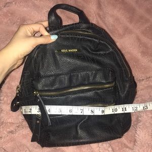 Black Steve Madden backpack